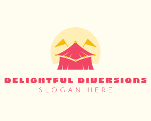 Funfair Entertainment Tent logo design