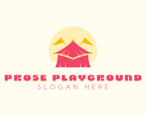 Funfair Entertainment Tent logo design