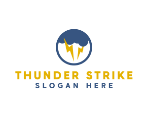 Thunder Storm Circle logo