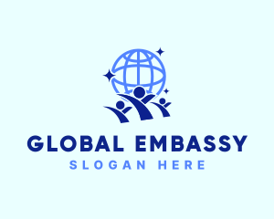 Global Human Community logo design