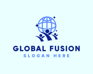 Global Human Community logo design