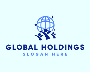 Global Human Community logo design