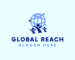 Global Human Community logo design