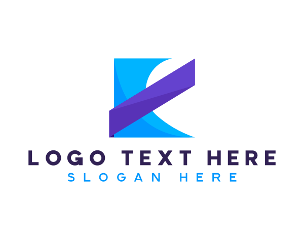 Creative Business Letter K logo