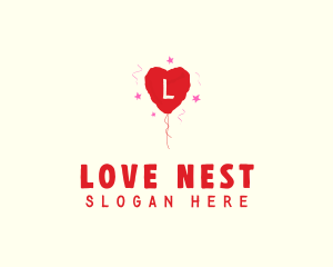 Valentine Heart Balloon logo