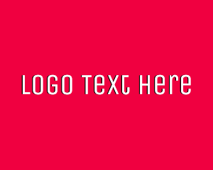 Condensed - Narrow Fashion Apparel logo design
