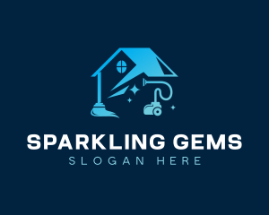 Vacuum Cleaning Sparkling House logo