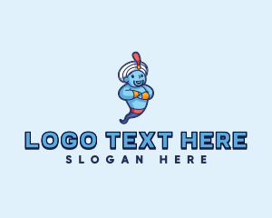 Mythical Genie Deity logo