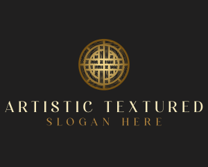 Fabric Texture Pattern logo design