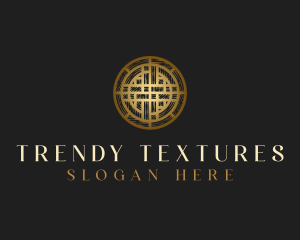 Fabric Texture Pattern logo design