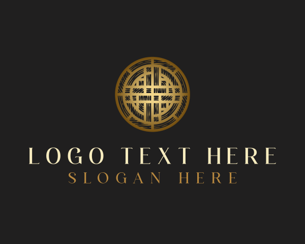 Textile Pattern logo example 2