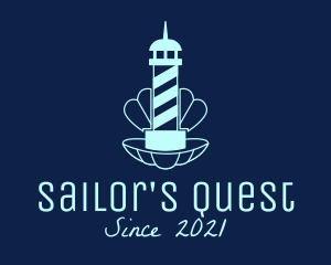 Lighthouse Seafood Buffet  logo design