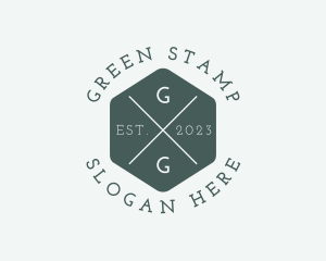 Hexagon Hipster Studio logo design