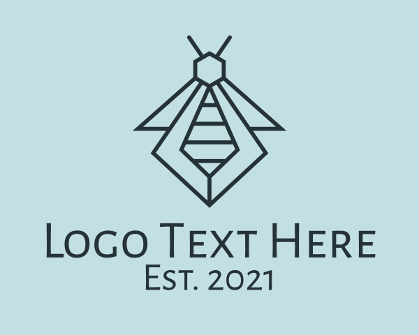 Insect logo example 4