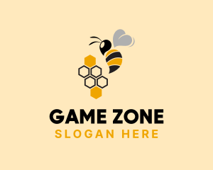 Flying Honey Bee logo