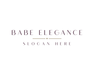 Elegant Business Company logo design