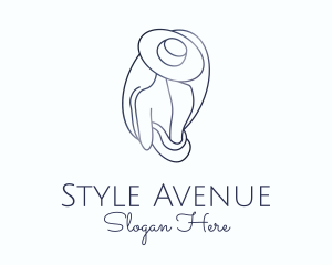 Female Fashion Model logo design