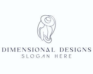 Female Fashion Model logo design