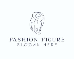 Female Fashion Model logo design