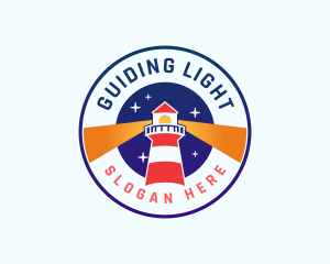 Lighthouse Tower Beacon logo design