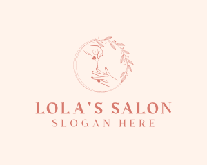 Nail Polish Salon logo design