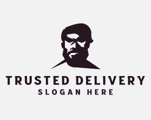 Hipster Man Grooming Logo