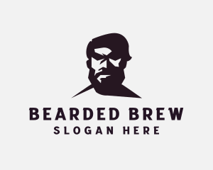 Hipster Man Grooming logo design