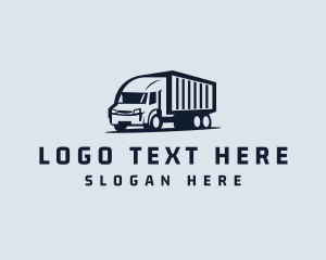 Freight Trucking Transportation logo