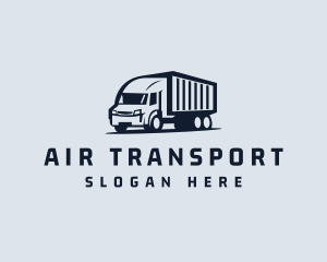 Freight Trucking Transportation logo design