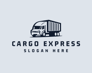 Freight Trucking Transportation logo