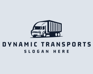 Freight Trucking Transportation logo design