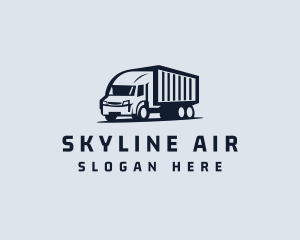 Freight Trucking Transportation logo