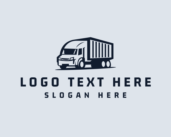 Box Truck logo example 3