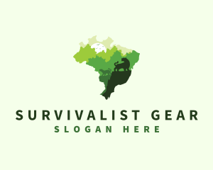 Brazil Jungle Jaguar logo design