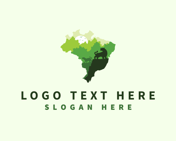 Jungle logo example 3