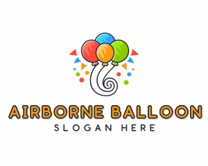 Party Supplies Balloon logo