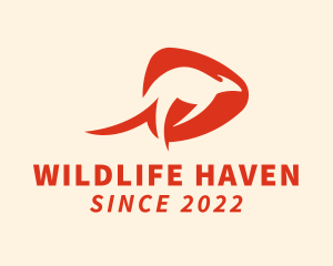 Wildlife Kangaroo Conservation  logo design