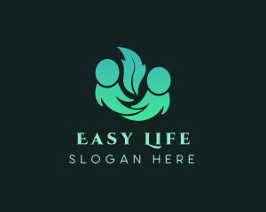 People Plant Wellness logo design