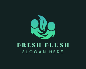 People Plant Wellness logo design