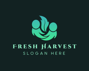 People Plant Wellness logo design