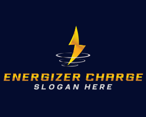 Lightning Thunder Energy logo design