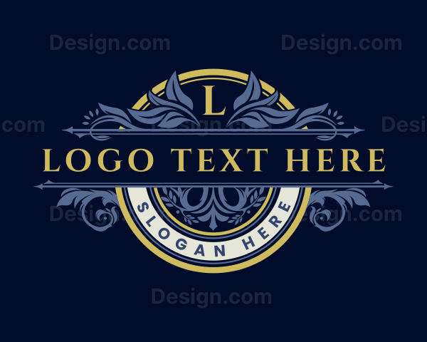 Luxury Floral Ornament Logo