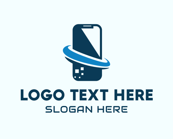 Handphone logo example 2