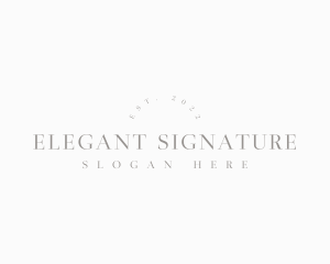 Elegant Classic Company logo design