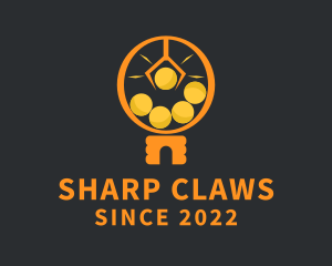 Arcade Claw Machine logo design