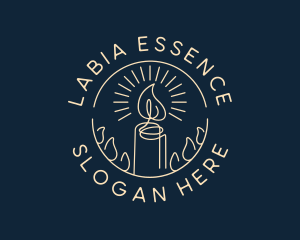 Aroma Candle Boutique logo design