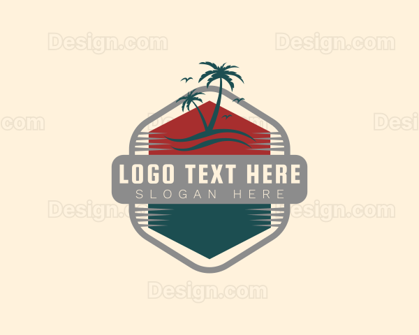 Palm Tree Island Logo