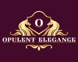 Premium Horse Crest  logo design