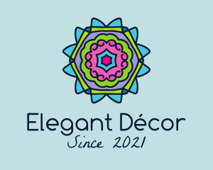 Colorful Kaleidoscope Decoration logo design