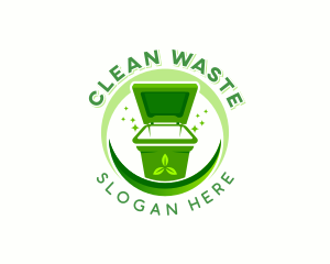 Garbage Waste Disposal logo design